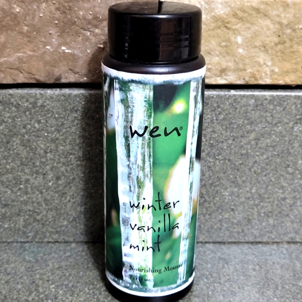 NEW Wen Winter Vanilla Mint Nourishing Mousse 7.5 oz 221 mL  SEALED